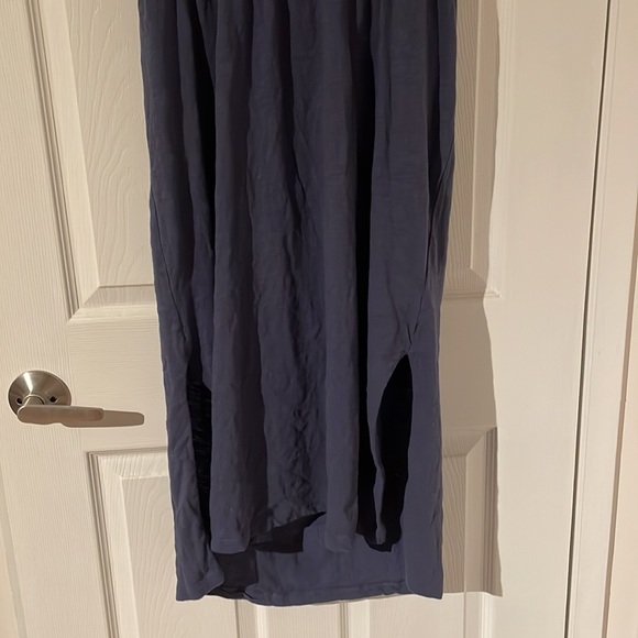 Blue/grey maxi dress with open back - Picture 3 of 6